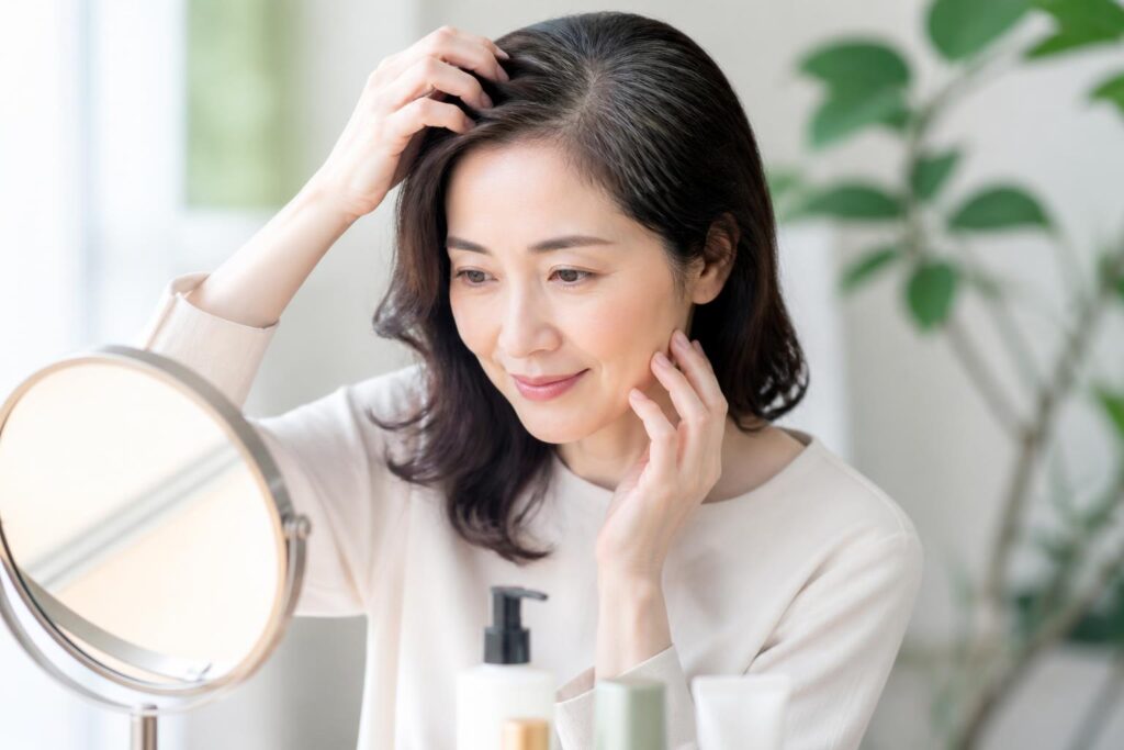 白髪ケアの予約ができる近くのサロンはどこ？