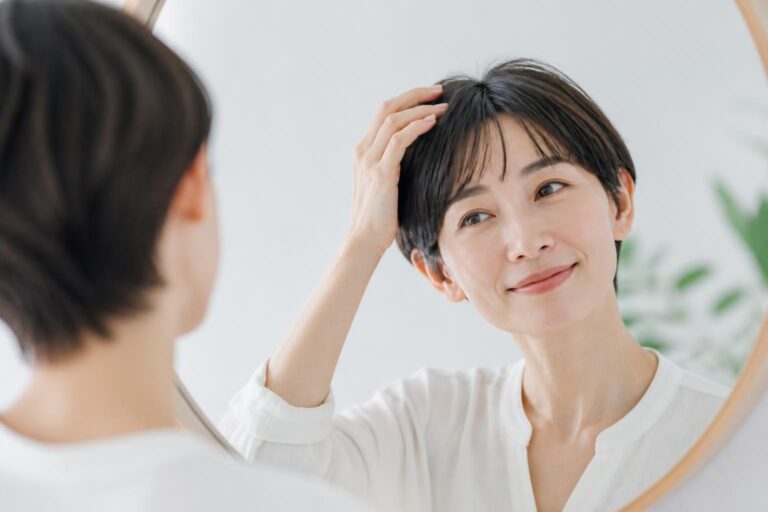白髪染めのリタッチと全体染めはどう使い分ける？