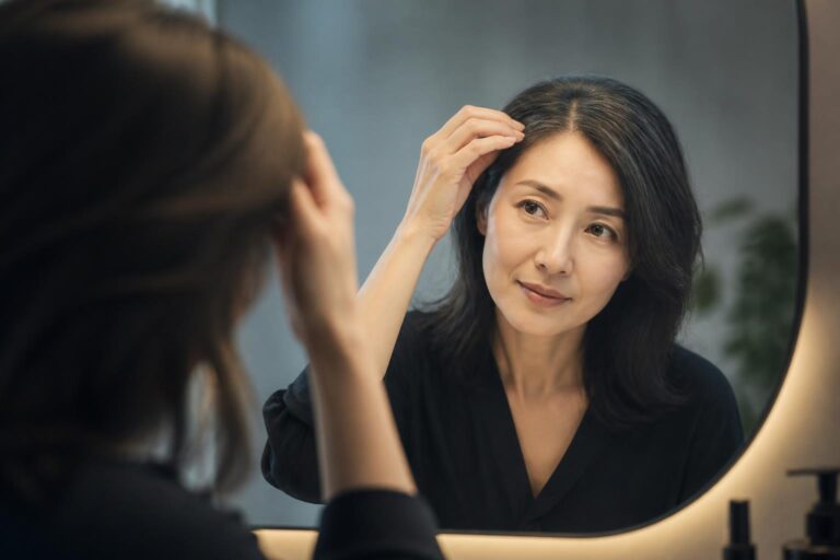 白髪カラートリートメントと美容院は併用できる？